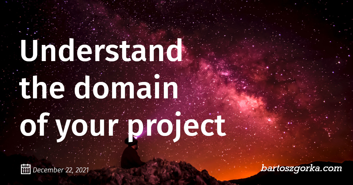 What Does Project Domain Mean